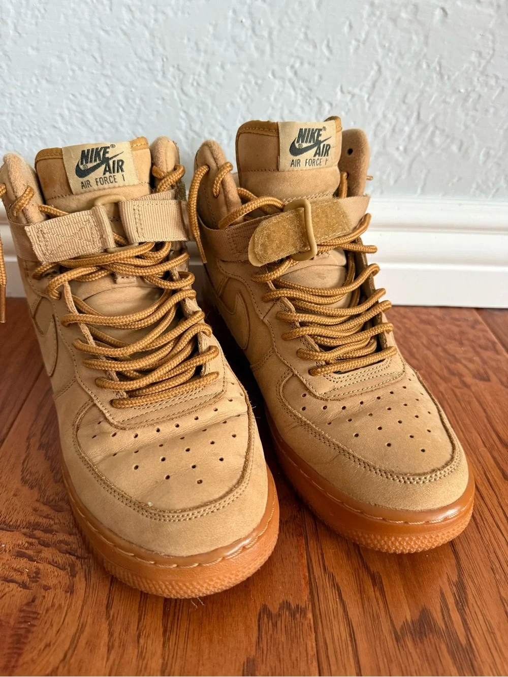 Nike Air Force 1 High Wheat/Golden Brown Sneakers